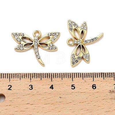 Alloy Crystal Pendants FIND-I043-05G-1