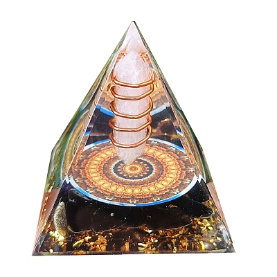 Orgonite Pyramid Resin Energy Generators PW-WG77CDA-01-1