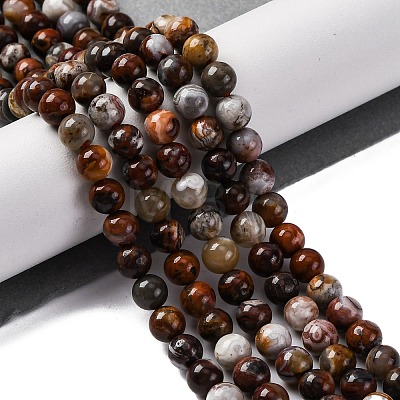 Natural Mexico Crazy Agate Beads Strands G-L615-A01-01-1