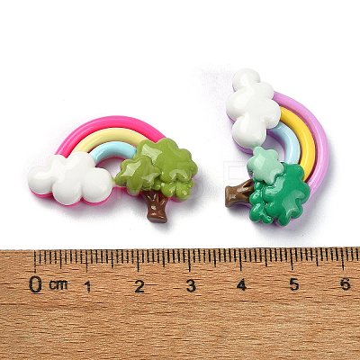 Opaque Resin Decoden Cabochons CRES-M031-03-1