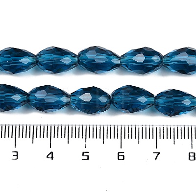 Transparent Glass Beads Strands EGLA-N013-T4mm-D25-1