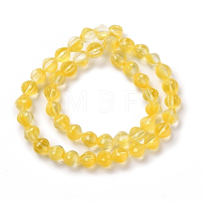 Transparent Glass Beads Strands GLAA-F114-02A-03-1