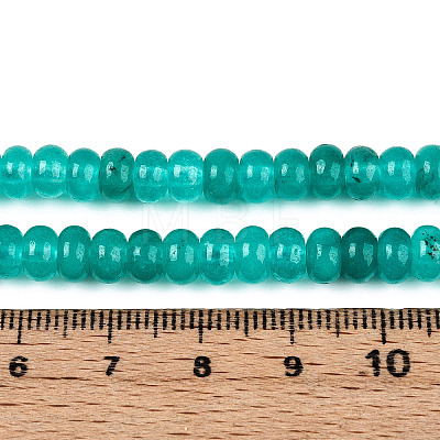 Dyed Natural White Jade Beads Strands G-T139-59A-09-1