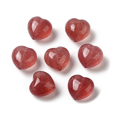 Natural Strawberry Quartz Beads G-A090-07-1