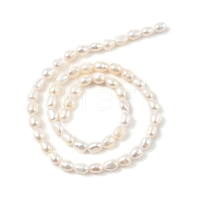 Natural Cultured Freshwater Pearl Beads Strands PEAR-I007-01B-04B-1