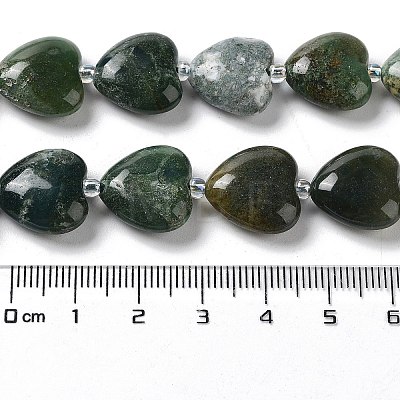 Natural Indian Agate Stone Beads Strands G-E614-A10-01-1