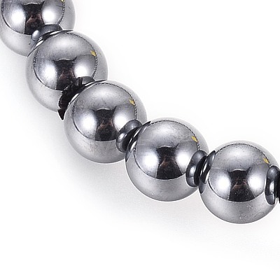Terahertz Stone Beads Stretch Bracelets X-BJEW-L666-01E-1