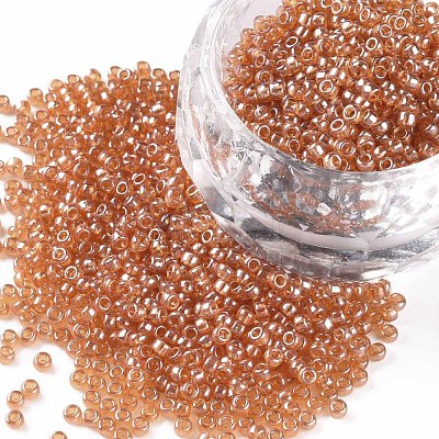 12/0 Grade A Round Glass Seed Beads SEED-Q011-F501-1