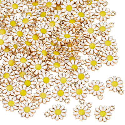 100Pcs Alloy Enamel Charms ENAM-BM0001-22-1