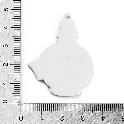 Acrylic Pendants OACR-B024-02D-1