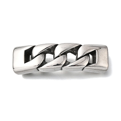 304 Stainless Steel Slide Charms STAS-F356-10AS-02-1