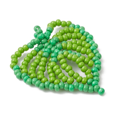 Handmade Glass Seed Beaded Pendants PALLOY-MZ00797-01-1