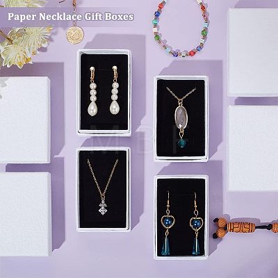  Texture Paper Necklace Gift Boxes OBOX-NB0001-08A-1