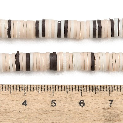 Handmade Polymer Clay Beads Strands PY-CBA21A8-01E-1