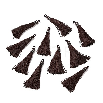 Nylon Tassel Big Pendants FIND-Z002-01C-1