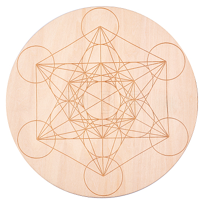 Eco-Friendly Board Cup Mat WOOD-XCP0002-12-1