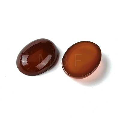 Natural Red Agate Cabochons G-L601-03F-01-1