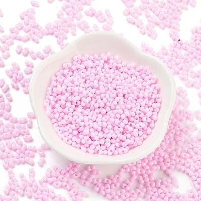 Baking Paint Glass Seed Beads SEED-A033-05K-1