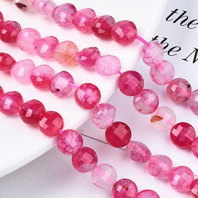 Natural Agate Beads Strands G-N326-100A-03-1