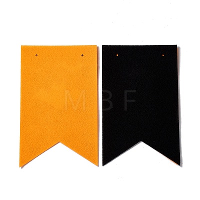 16Pcs 2 Color Flag Felt Ornaments LS-DIY-B054-02B-1