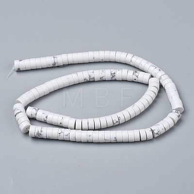 Synthetic Howlite Beads Strands LS-G-Z006-C34-1