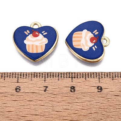 Birthday Printed Alloy Pendants PALLOY-SZC0008-15F-1