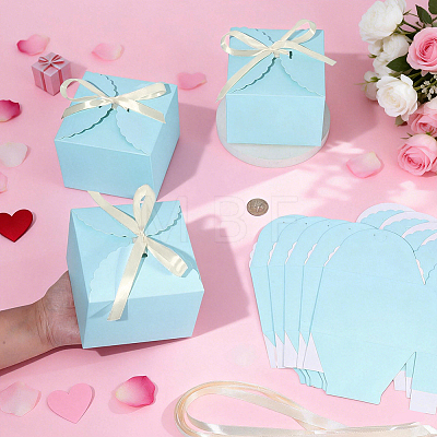 20Pcs Square Paper Gift Boxes CON-PH0003-51B-1
