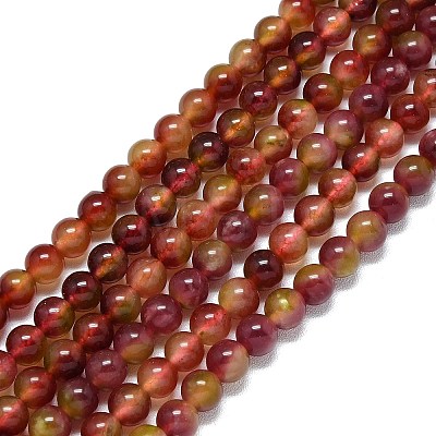 Natural Malaysia Jade Beads Strands G-B165-C05-4mm-1
