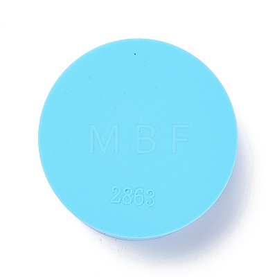 Flat Round DIY Decoration Silicone Molds DIY-I085-04-1