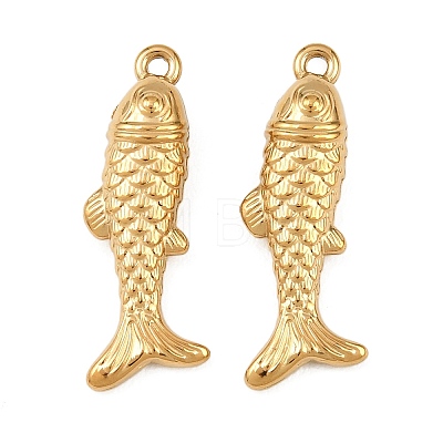 304 Stainless Steel Pendants STAS-A132-06B-G-1