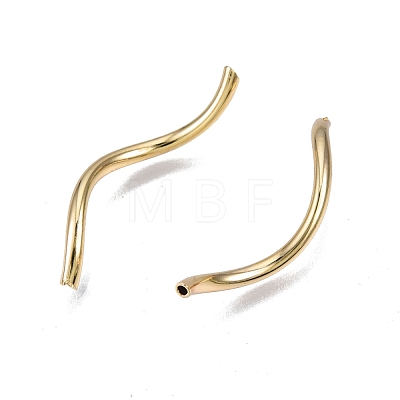 Brass Tube Beads KK-N231-303-1