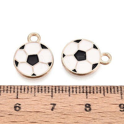 Alloy & Enamel Pendants ENAM-T021-71G-1