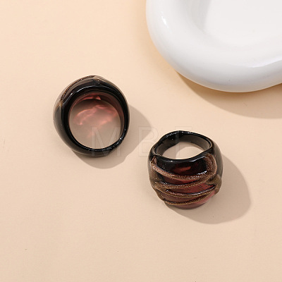 Glass Finger Rings for Women FS-WG2BA6A-01-1