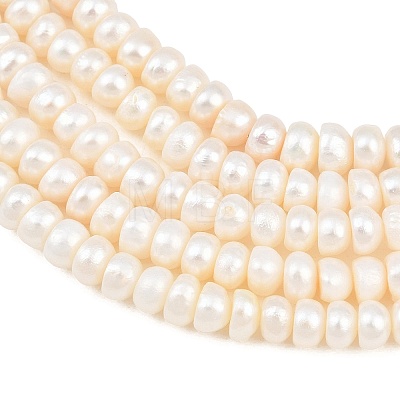 Natural Cultured Freshwater Pearl Beads Strands PA-CBAFEE8-08-1