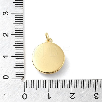 Real 18K Gold Plated Brass Pendants KK-A198-03G-02-1