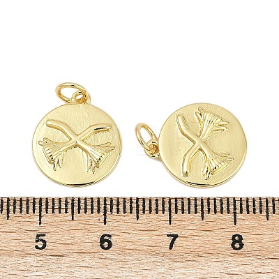 Brass Pendants KK-S527-31G-1