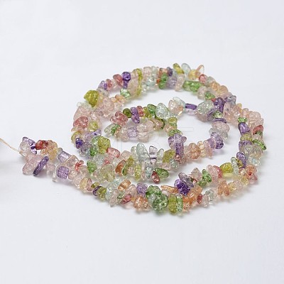 Crackle Glass Bead Strands G-F328-18-1