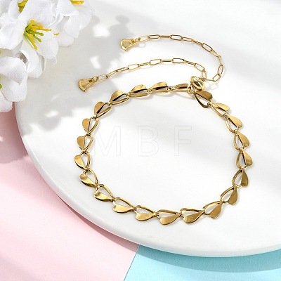Women's Brass Bracelets BJEW-JB13600-01-1