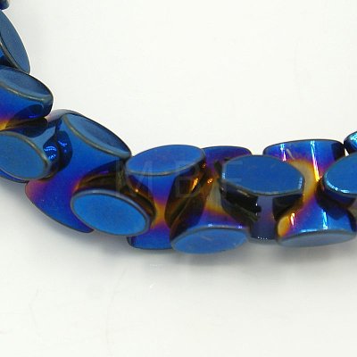 Fashion Non-Magnetic Synthetic Hematite Stretchy Bracelets BJEW-K001-02C-1