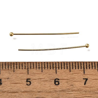 Brass Ball Head Pins KK-H502-03D-G-1