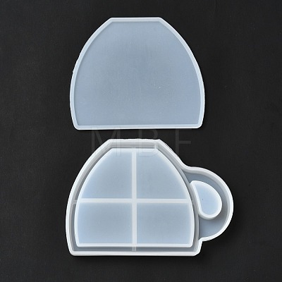 DIY Cup Shape Quicksand Silicone Molds Set DIY-E052-01-1