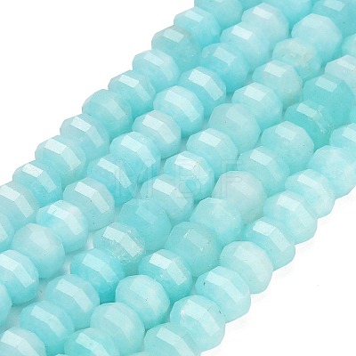 Dyed Natural White Jade Beads Strands GG-CBA9106-01O-1