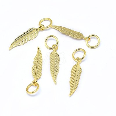 Brass Pendants X-KK-F764-02G-1