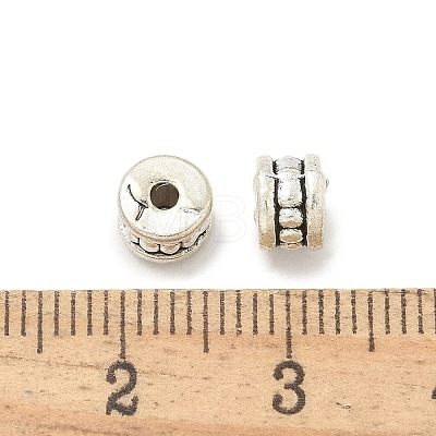 Tibetan Style Alloy Beads TIBE-P003-35AS-1