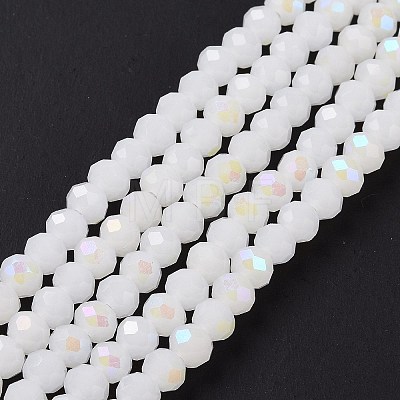 Electroplate Glass Beads Strands EGLA-A034-J3mm-L08-1