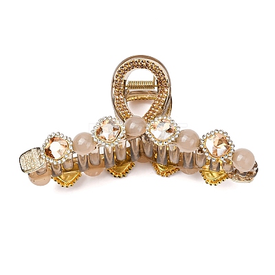 Resin & Rhinestone Claw Hair Clips PHAR-Z008-01D-1