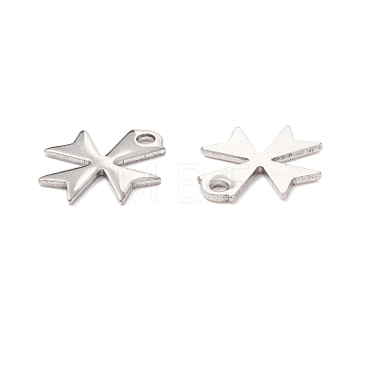 Non-Tarnish 304 Stainless Steel Charms STAS-C043-49P-01-1