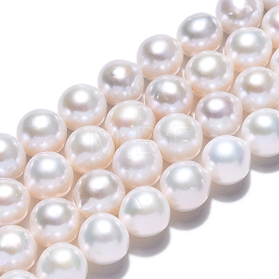 Natural Baroque Pearl Keshi Pearl Beads Strands PEAR-Q015-037-1