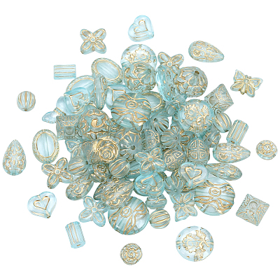 120g Transparent Acrylic Beads MACR-PA0001-72C-1