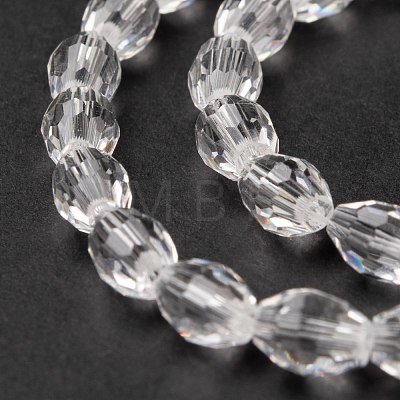 Glass Beads Strands GC893Y-14-1